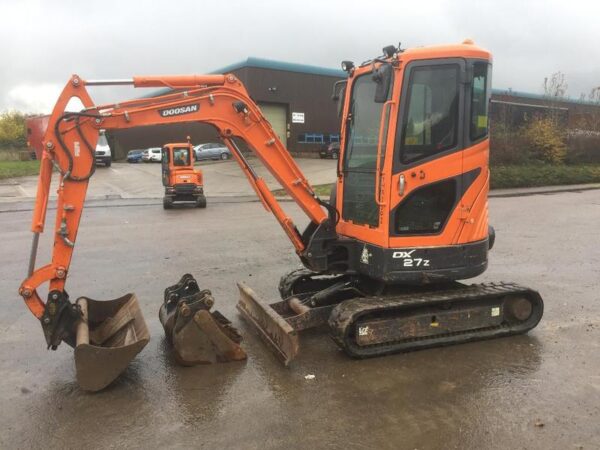 2013 Doosan DX27Z Mini Excavator