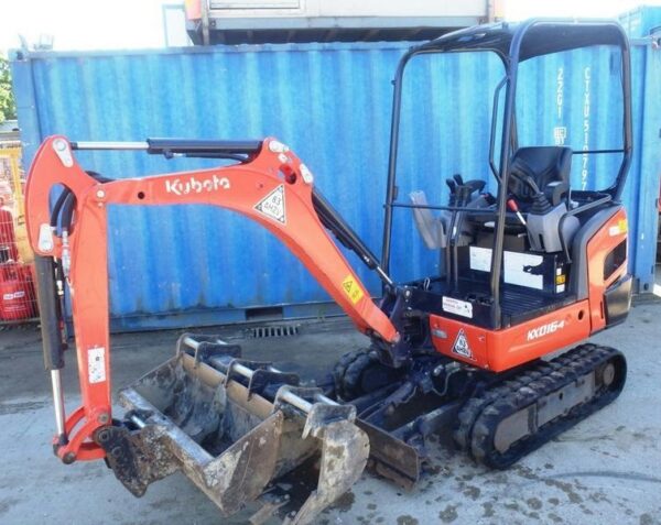 2013 KUBOTA KX016-4 Canopy